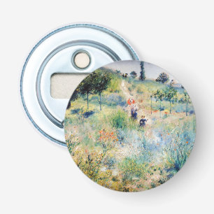 Renoir - Path Leading through Tall Grass Bottle Opener