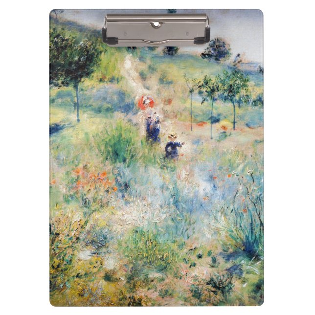 Renoir - Path Leading through Tall Grass Clipboard (Front)