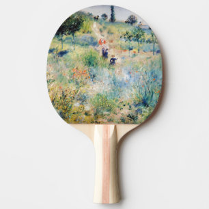 Renoir - Path Leading through Tall Grass Ping Pong Paddle