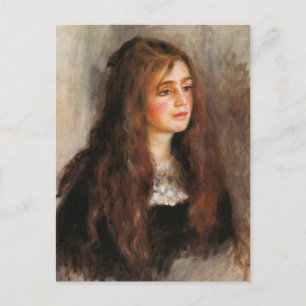 Renoir "Portrait of Julie Manet" Postcard