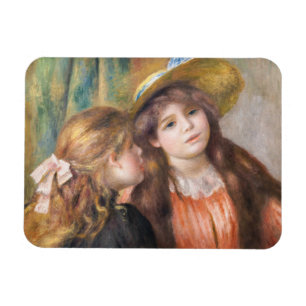 Renoir - Portrait of Two Little Girls Magnet