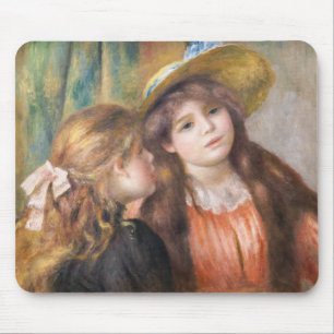 Renoir - Portrait of Two Little Girls Mouse Pad