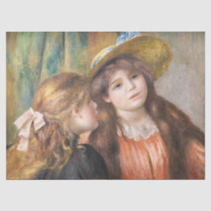 Renoir - Portrait of Two Little Girls Tissue Paper