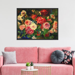 Renoir - Roses Canvas Print