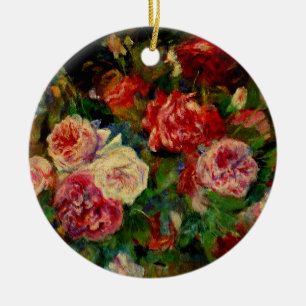 Renoir - Roses Ceramic Ornament