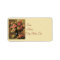 Renoir Roses Wedding Address Labels
