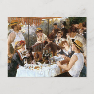 Renoir’s ‘Luncheon of the Boating Party’ Postcard