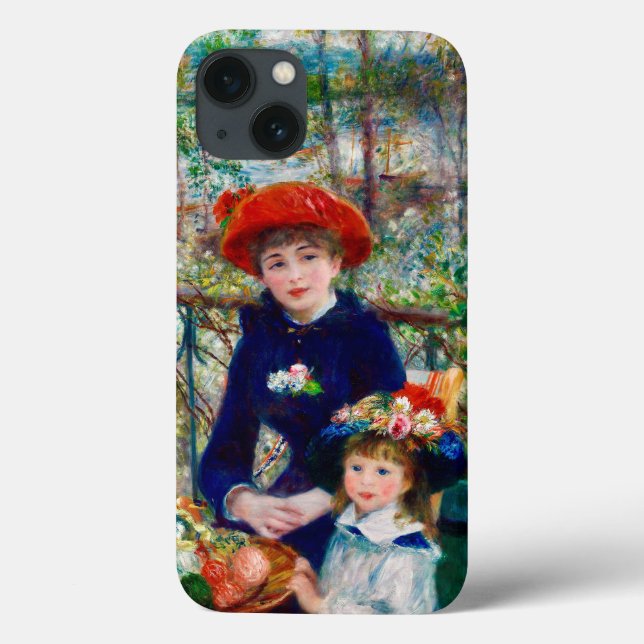 Renoir’s Mother and Child Case-Mate iPhone Case (Back)