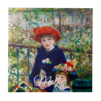 Renoir’s Mother and Child Ceramic Tile