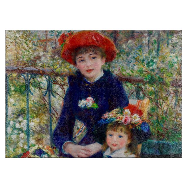 Renoir’s Mother and Child Cutting Board (Front)