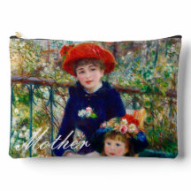 Renoir’s Mother and Child Print Cut Sew Bag