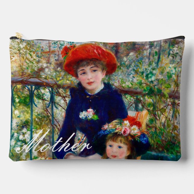 Renoir’s Mother and Child Print Cut Sew Bag (Front)