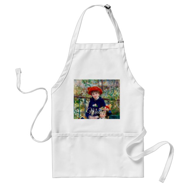 Renoir’s Mother and Child  Standard Apron (Front)