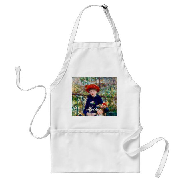 Renoir’s Mother and Child  Standard Apron (Front)