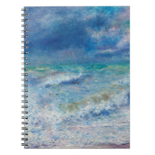 Renoir Seascape. Impressionist Nautical Ocean  Notebook
