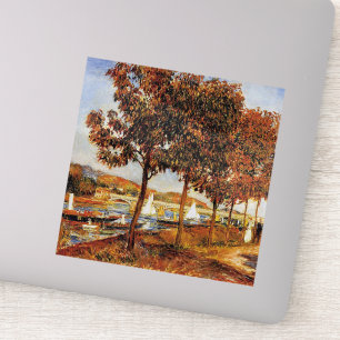 Renoir - The Bridge at Argenteil in Autumn,