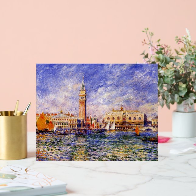 Renoir, The Doges' Palace, Acrylic Sign (Wedding)