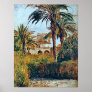 Renoir - The Garden Of Essai In Algiers 1882 Poster