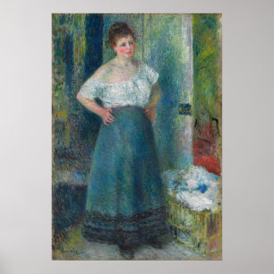 Renoir - The Laundress Poster