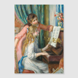 Renoir Two Girls at the Piano Print Music Fine Art