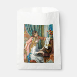 Renoir Two Girls at the Piano Print Music Fine Art Favour Bag