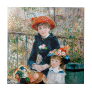 Renoir "Two Sisters (On the Terrace)" Ceramic Tile