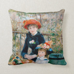 Renoir "Two Sisters (On the Terrace)" Cushion