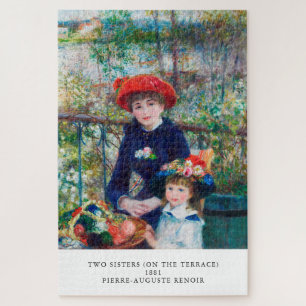 Renoir “Two Sisters (On the Terrace)" Fine Art Jigsaw Puzzle