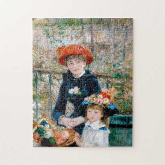 Renoir "Two Sisters (On the Terrace)" Jigsaw Puzzle (Vertical)