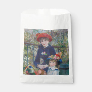 Renoir Two Sisters Terrace French Impressionism Favour Bag