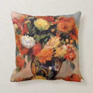 Renoir - Vase of Flowers, 1884 Cushion