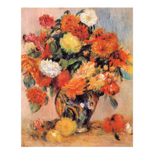 Renoir - Vase of Flowers, 1884, Photo Print