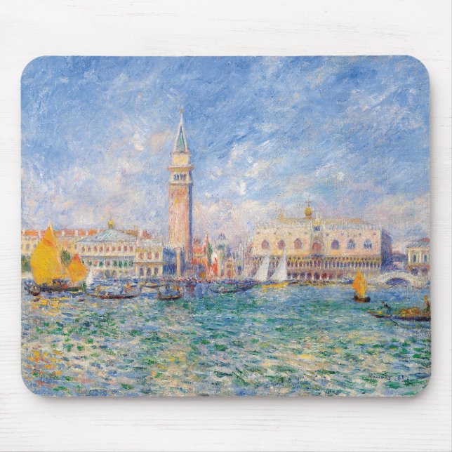 Renoir , “ Venice (The Doge’s Palace） ” Mouse Pad (Front)