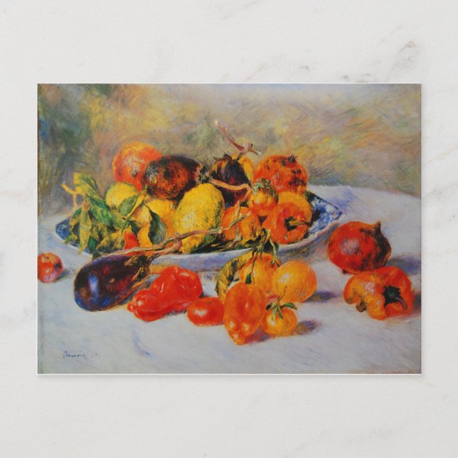 Renoir Vintage Art Postcard (Front)
