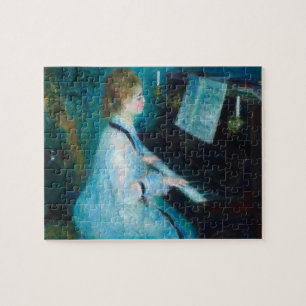 Renoir Woman Piano Music Musician Jigsaw Puzzle