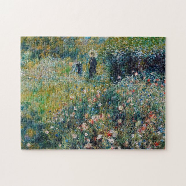 Renoir - Woman with a Parasol in a Garden Jigsaw Puzzle (Horizontal)