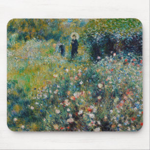 Renoir - Woman with a Parasol in a Garden Mouse Pad
