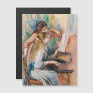 Renoir - Young Girls at the Piano Magnetic Card