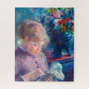 Renoir, Young Woman Sewing  Jigsaw Puzzle