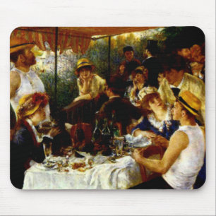 RENOIR'S "BOAT PARTY" MOUSE PAD