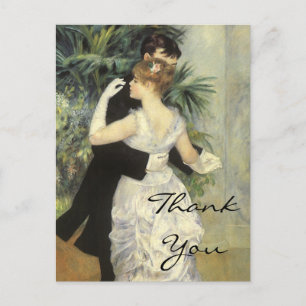 Renoir's City Dance Postcard