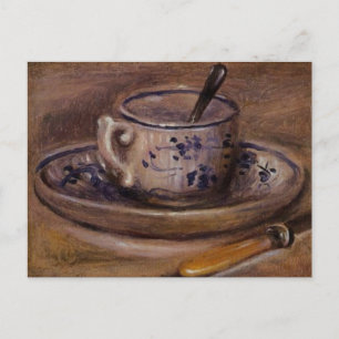 Renoir's Cup and Saucer Still Life Postcard