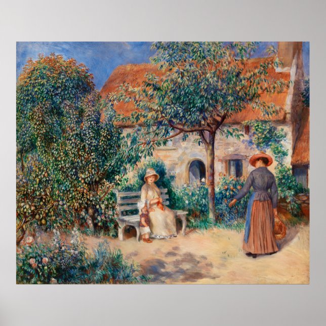 Renoir's In Brittany Poster (Front)