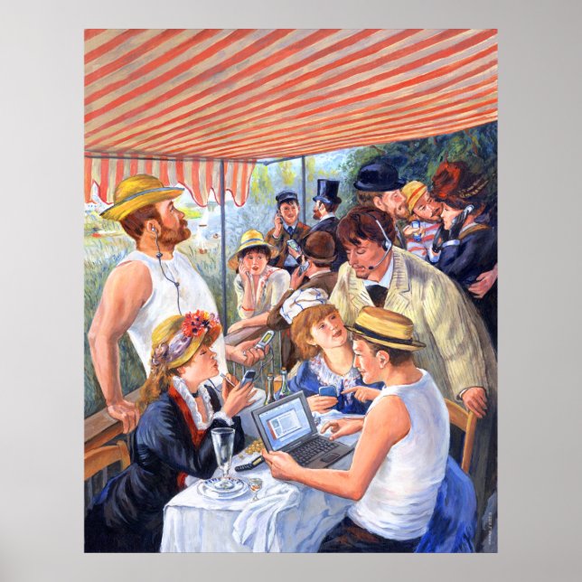 Renoir's Luncheon 2.0 Poster (Front)