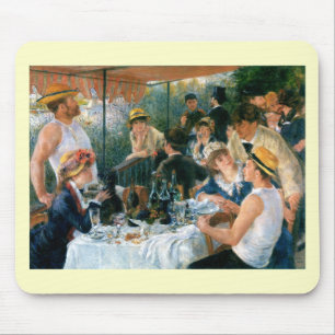 Renoir's Luncheon of the Boating Party (1881) Mouse Pad