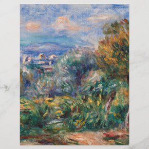 Renoir's Nature Landscape Scrapbook Paper