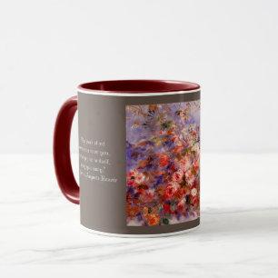 Renoir's Roses by the Window Coffee Mug