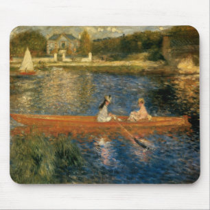 Renoir's The Seine at Asnières (The Skiff) ca 1879 Mouse Pad
