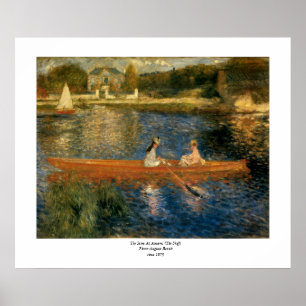 Renoir's The Seine at Asnières (The Skiff) ca 1879 Poster