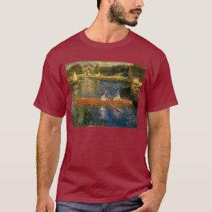 Renoir's The Seine at Asnières (The Skiff) ca 187 T-Shirt